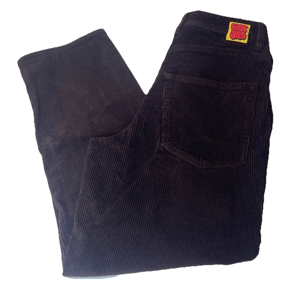 Empyre Pants Mens 30 (Fits 33) Brown Corduroy Loose Relax Fit Baggy Skater Y2K